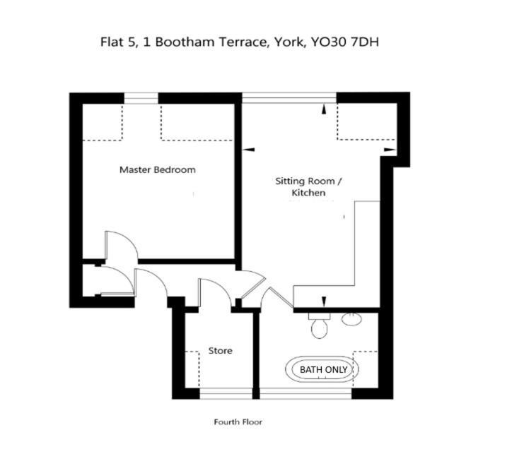 Bootham Loft Apartment 约克 外观 照片